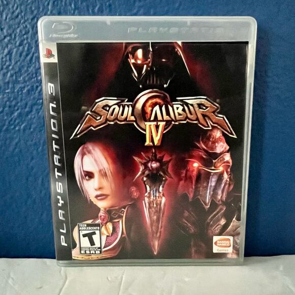 Soul Calibur IV - 4 (Sony PlayStation 3, 2008) PS3 Complete with Manual - Picture 1 of 6